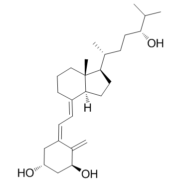 Tacalcitol(1,24(R)-Dihydroxyvitamin D31,alpha,,24R-Dihydroxyvitamin D3)图片