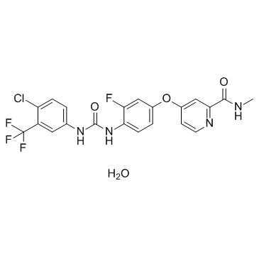 Regorafenib monohydrate(BAY 73-4506 monohydrate)图片