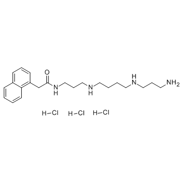 Naspm trihydrochloride(1-Naphthylacetyl spermine trihydrochloride)ͼƬ