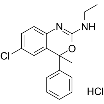 Etifoxine hydrochloride(HOE 36-801)图片