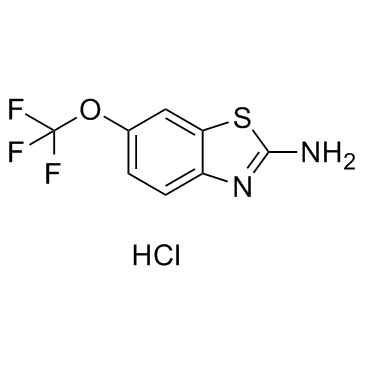 Riluzole hydrochloride(PK 26124 hydrochloride)ͼƬ