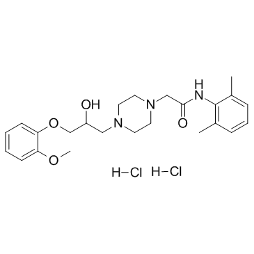 Ranolazine dihydrochloride(RS 43285)ͼƬ