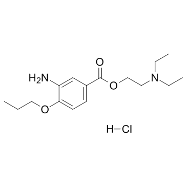 Proparacaine Hydrochloride(Proxymetacaine Hydrochloride)ͼƬ