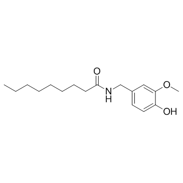 Nonivamide(PseudocapsaicinPelargonic acid vanillylamideNonanoic acid vanillylamide)[CAS 2444-46-4]ͼƬ