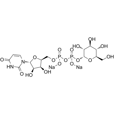 Uridine 5-diphosphoglucose disodium salt(UDP-D-Glucose disodium salt)ͼƬ