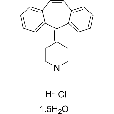 Cyproheptadine hydrochloride sesquihydrateͼƬ