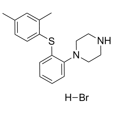 Vortioxetine hydrobromide(Lu AA21004 hydrobromide)ͼƬ