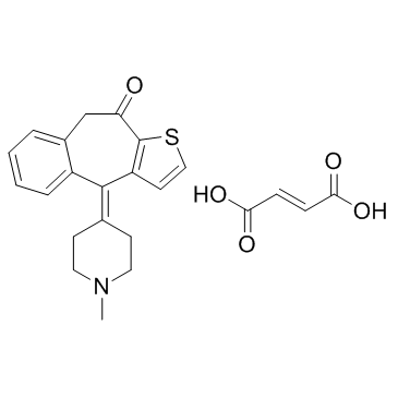 Ketotifen fumarate(HC 20511 fumarate)ͼƬ