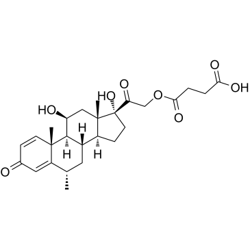 Methylprednisolone succinate(Methylprednisolone hydrogen succinate)ͼƬ