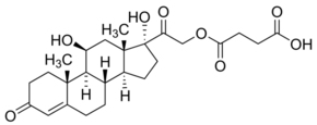 Hydrocortisone hydrogen succinate(Hydrocortisone hemisuccinate)ͼƬ