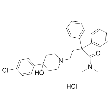 Loperamide hydrochloride(R-18553 Hydrochloride)ͼƬ