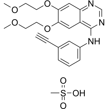 Erlotinib mesylate(CP-358774OSI-774NSC 718781R 1415)ͼƬ