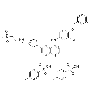 Lapatinib ditosylate(GW-572016 ditosylate)图片