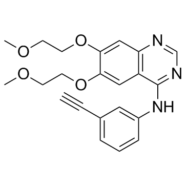 Erlotinib(NSC 718781OSI-744R1415)ͼƬ