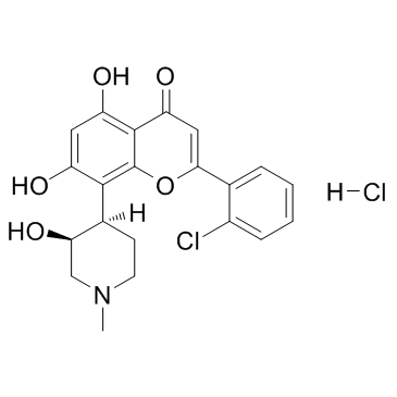 Flavopiridol Hydrochloride(HL 275 NSC 649890 MDL 107826A Flavopiridol HCl]ͼƬ