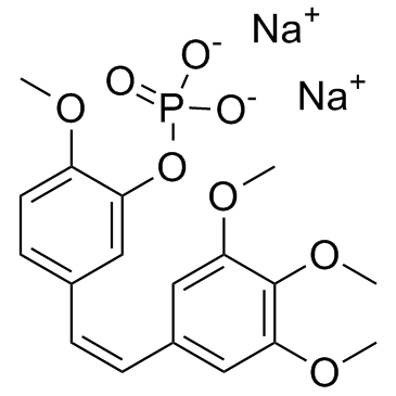 Fosbretabulin disodium(CA 4DPCA 4PCombretastatin A4 disodium phosphate)ͼƬ