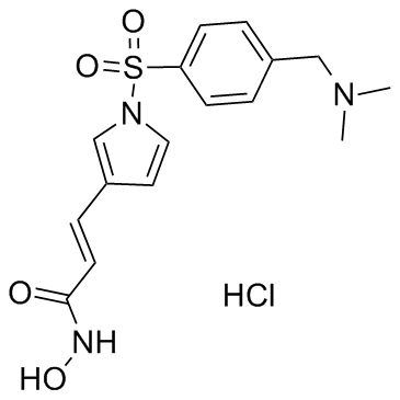 Resminostat hydrochloride(RAS2410 hydrochloride4SC-201 hydrochloride)图片