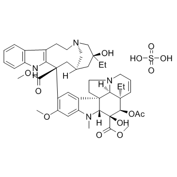 Vinblastine sulfate(Vincaleukoblastine sulfate salt)ͼƬ