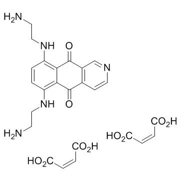 Pixantrone dimaleate(BBR 2778 dimaleate)ͼƬ