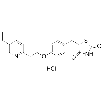 Pioglitazone hydrochloride(U 72107AAD 4833)ͼƬ