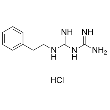 Phenformin hydrochloride(Phenethylbiguanide hydrochloride)ͼƬ