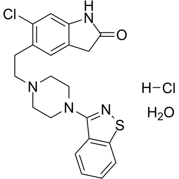 Ziprasidone hydrochloride monohydrate(CP 88059)ͼƬ