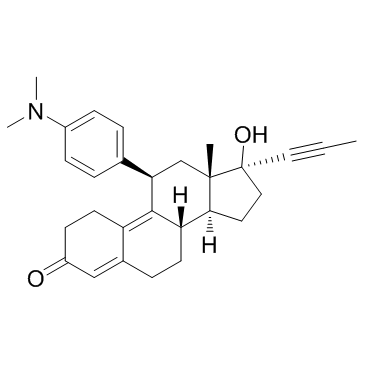 Mifepristone(RU486RU 38486)ͼƬ