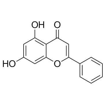 Chrysin(5,7-Dihydroxyflavone)ͼƬ