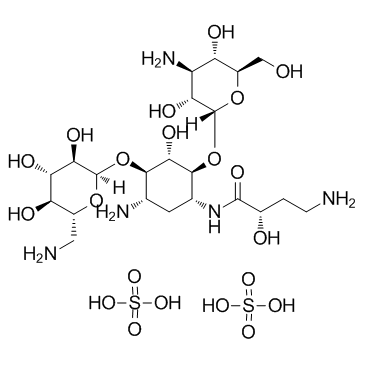 Amikacin sulfate(BAY-416651 sulfate)ͼƬ