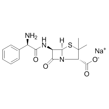 Ampicillin sodium(D-(-)--Aminobenzylpenicillin sodium salt)ͼƬ