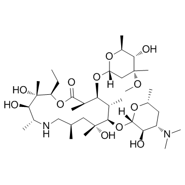 Azathramycin(Azaerythromycin A Desmethyl Azithromycin)ͼƬ