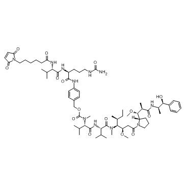 VcMMAE(mc-vc-PAB-MMAE)ͼƬ