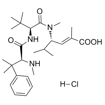 Taltobulin hydrochloride(HTI-286 hydrochlorideSPA-110 hydrochloride)图片