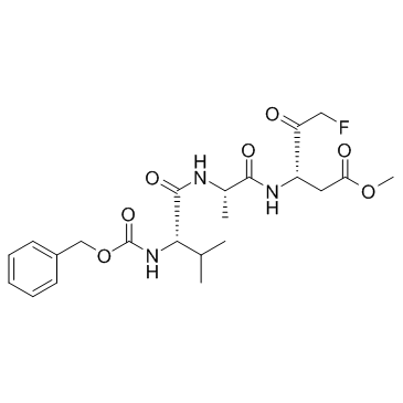 Z-VAD(OMe)-FMK(Z-Val-Ala-Asp(OMe)-FMK)ͼƬ