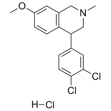 Diclofensine hydrochloride(Ro 8-4650 hydrochloride)图片