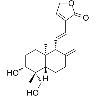 14-Deoxy-11,12-didehydroandrographolide(14-dehydro AndrographolideAP10)ͼƬ