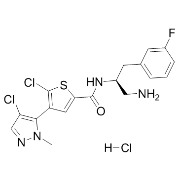 Afuresertib hydrochloride(GSK2110183 hydrochloride)ͼƬ