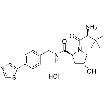 (S,R,S)-AHPC hydrochloride(MDK7526 hydrochlorideVH032-NH2 hydrochloride)ͼƬ