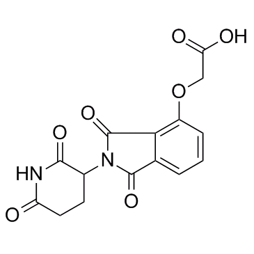 Thalidomide-O-COOH(Cereblon ligand 3E3 ligase Ligand 3)ͼƬ