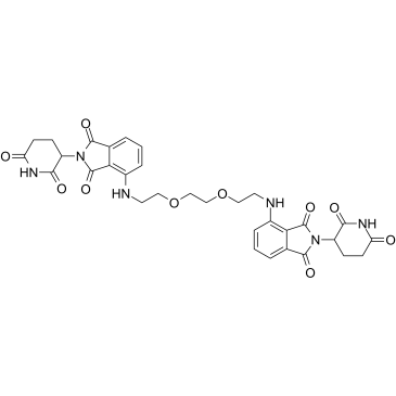 Homo-PROTAC cereblon degrader 1ͼƬ