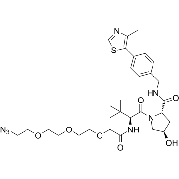 (S,R,S)-AHPC-PEG3-N3(VH032-PEG3-N3)ͼƬ