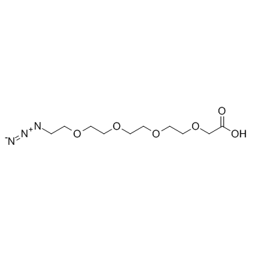 N33-TEG-COOH(N3-TEG-COOH14-Azido-3,6,9,12-tetraoxatetradecanoic acid)ͼƬ