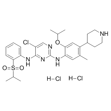 Ceritinib dihydrochloride(LDK378 Mesylate)ͼƬ