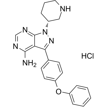 Btk inhibitor 1 R enantiomer hydrochloride(Ibrutinib analog hydrochloride)ͼƬ