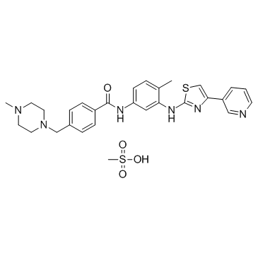 Masitinib mesylate(AB-1010 mesylate)ͼƬ