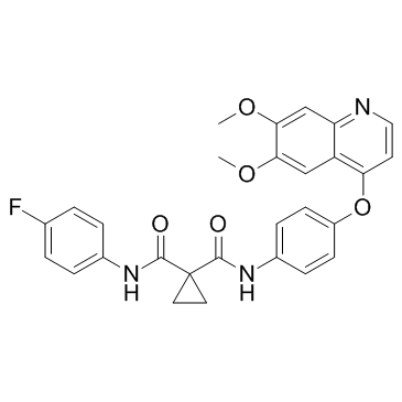 Cabozantinib(XL184BMS-907351)ͼƬ