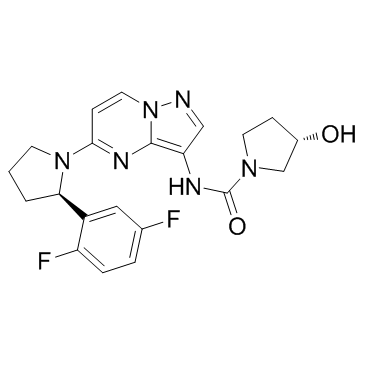 Larotrectinib(ARRY-470 LOXO-101) [CAS 1223403-58-4]ͼƬ