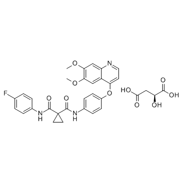 Cabozantinib S-malate(XL184 S-malate BMS-907351 S-malate) [CAS 1140909-48-3]ͼƬ