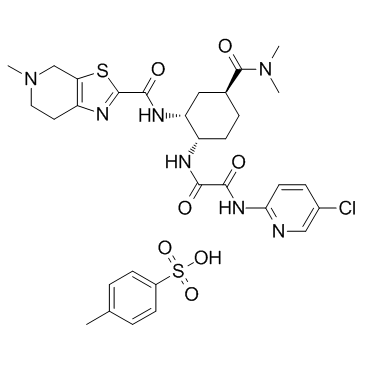 Edoxaban tosylate(DU-176b)ͼƬ