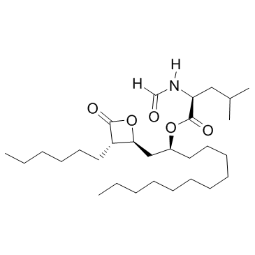 Orlistat(TetrahydrolipstatinRo-18-0647)图片